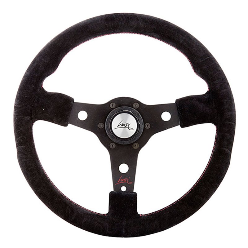 Luisi Racing Sportlenkrad Wildleder schwarz mit TÜV Prüfbericht